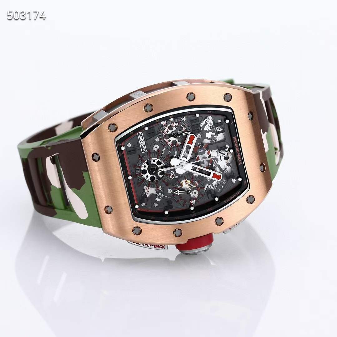 리차드밀 2023 RM011 FM 카모스트랩 시계 워치